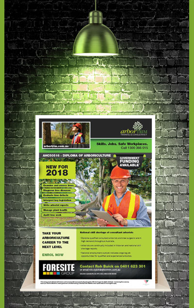 AHC50520 – Diploma of Arboriculture