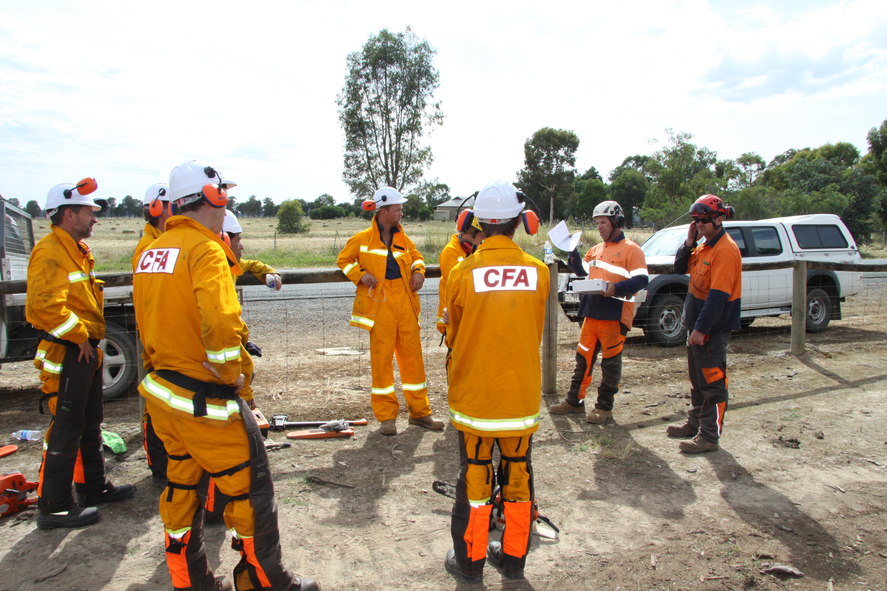 Chainsaw training course