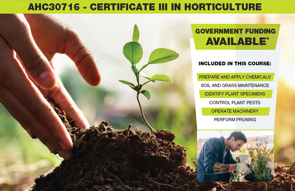 Certificado 2 en horticultura victoria